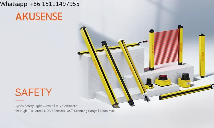 AKUSENSE AS-31C 3D LiDAR Scanner with 270° Infrared Radar Sensor TOP Principle for Advanced Navigation Robotics Solutions