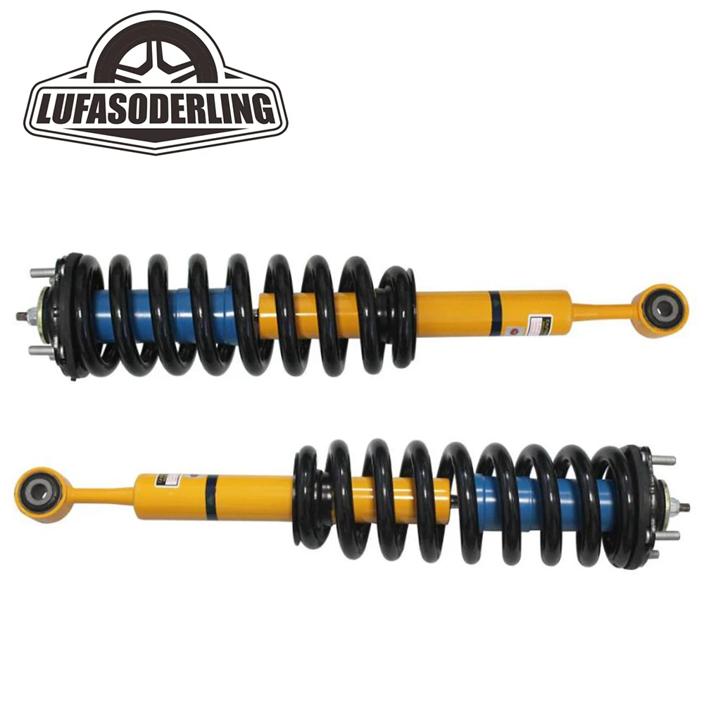 1x Front Suspension Coil Spring Shock Absorber Strut For Toyota Tundra 2007-2019, OEM 4851009R10 4851009Q90 4851009Q93 Auto Part