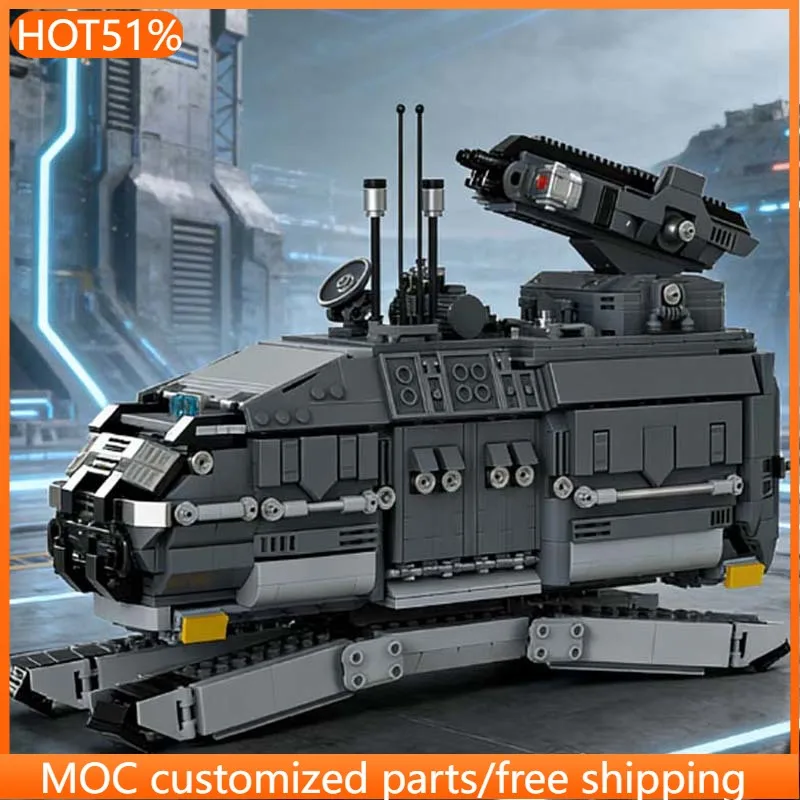 

1767 PCS Armored Vehicle Bricks Futuristic Armoured Personnel Transport Vehicle MOC Customize Modular DIY Toy Christmas Gift