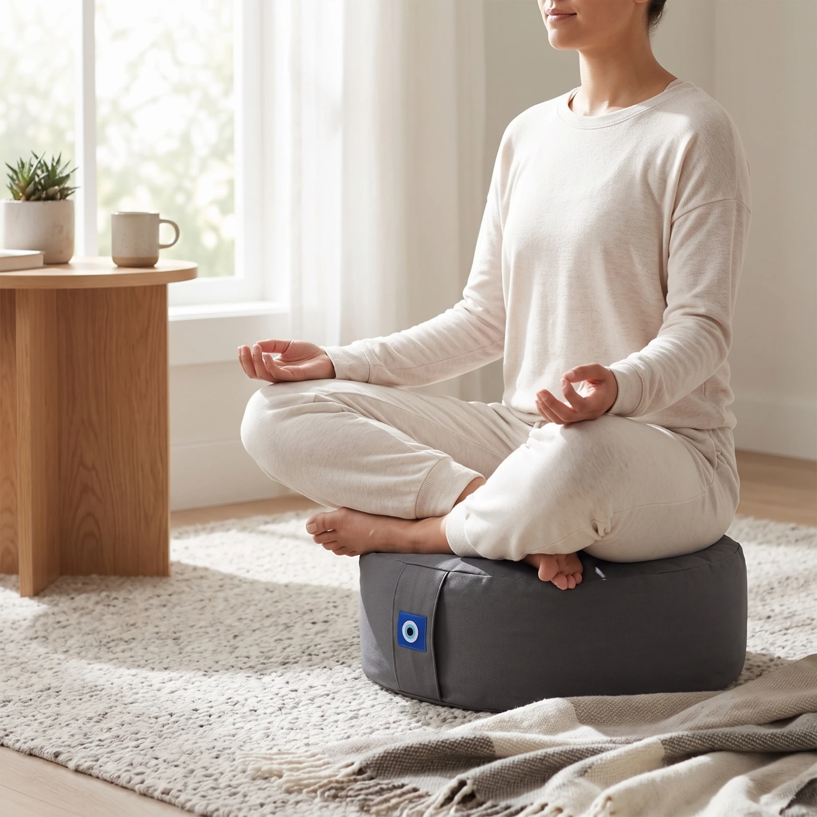 Подушка для медитации из гречн – обзор и цена Meditation Cushion Zafu