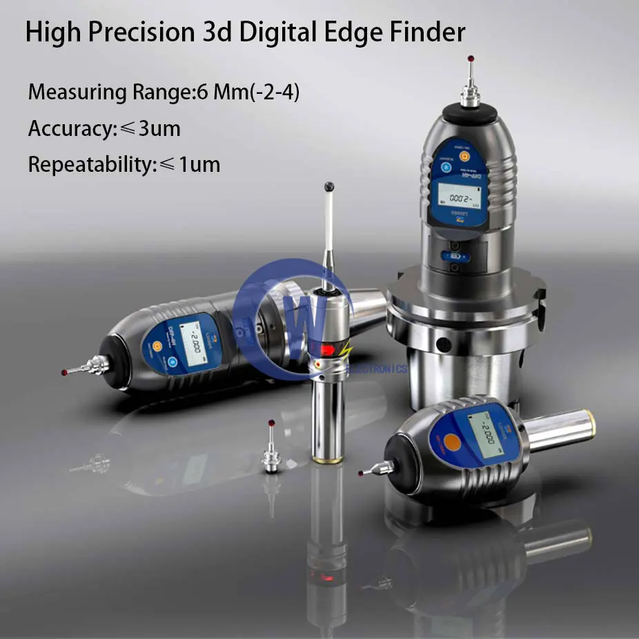 3D Digital Display Edge Finder High-Precision Edge Finder High-Precision Centering Stick