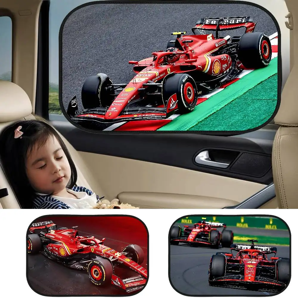 

Формула 1 солнцезащитный козырек на боковое окно для автомобильных электростатических штор, антибликовый автомобильный солнцезащитный козырек, 99,9% блокировка UVR