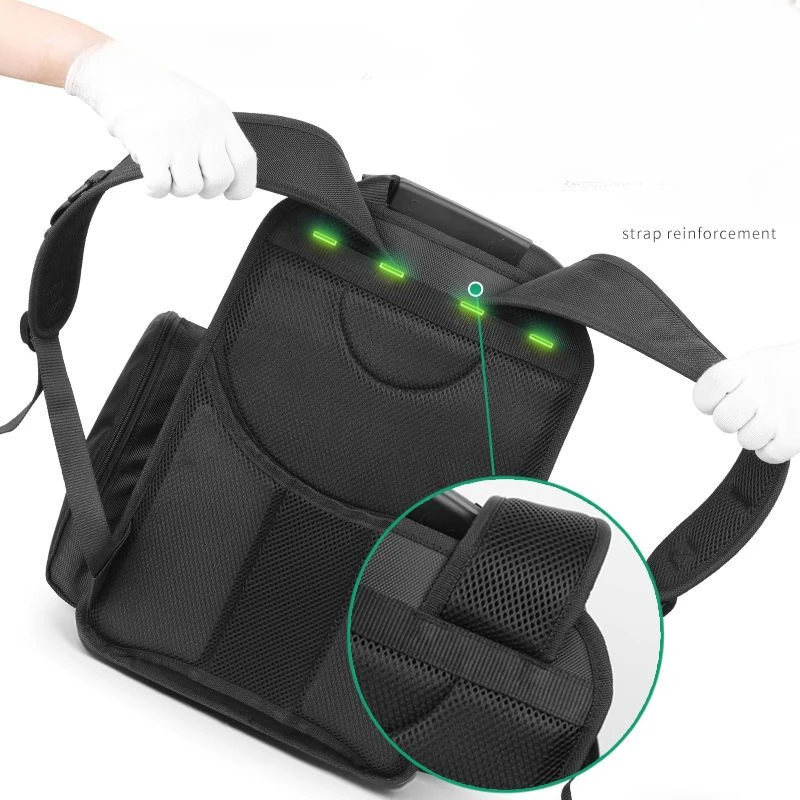 Ferramenta Profissional Organizador Mochila, acessórios Eletricistas Travel Bag, caixa De Ferramentas, suprimentos De Carpintaria De Armazenamento