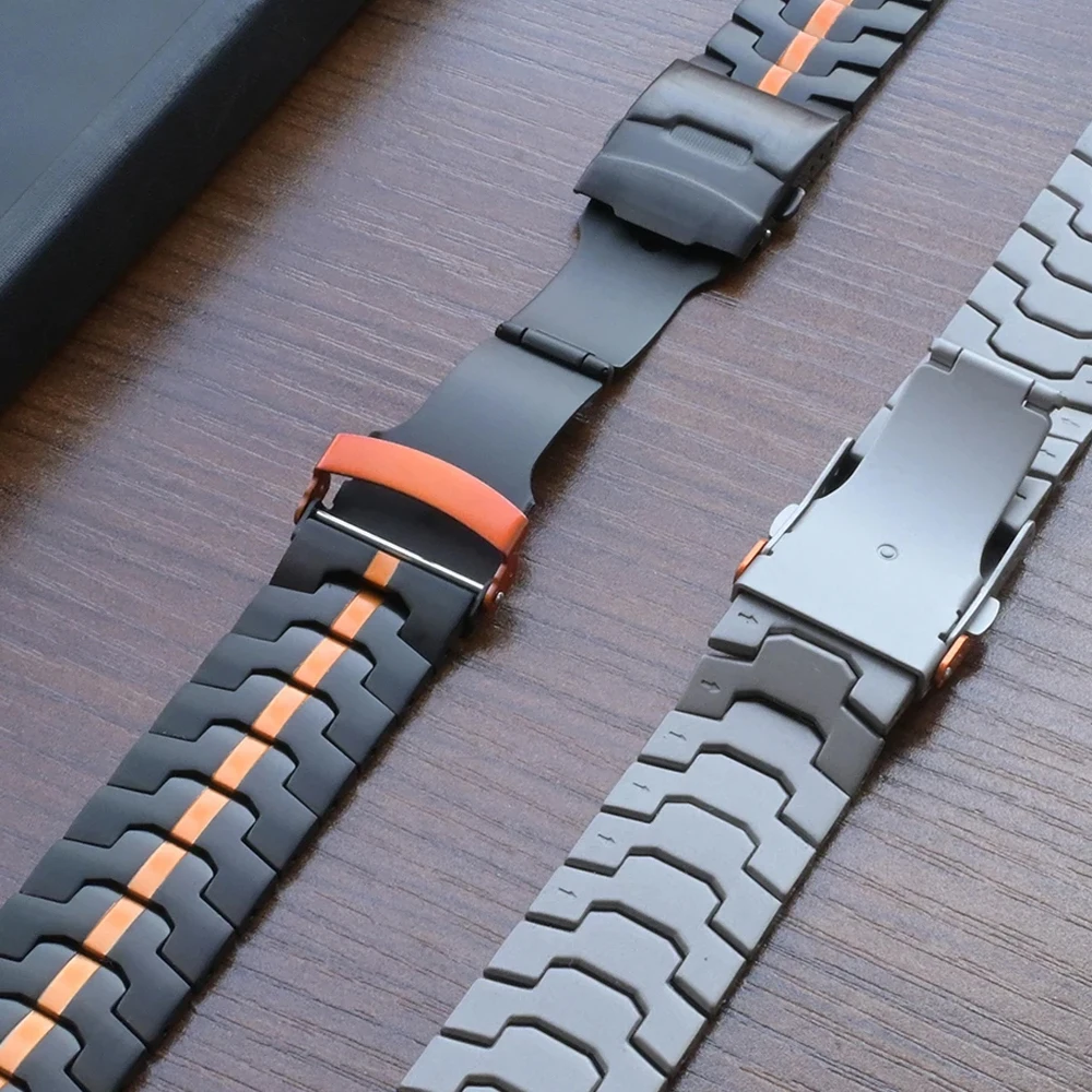 QuickFit 22 مللي متر 26 مللي متر حزام (استيك) ساعة ل Garmin Fenix 8 47 مللي متر 51 مللي متر 7 7X 6 6X 5 5X/Epix Pro/Enduro 3 سوار معدني حزام الفولاذ المقاوم للصدأ
