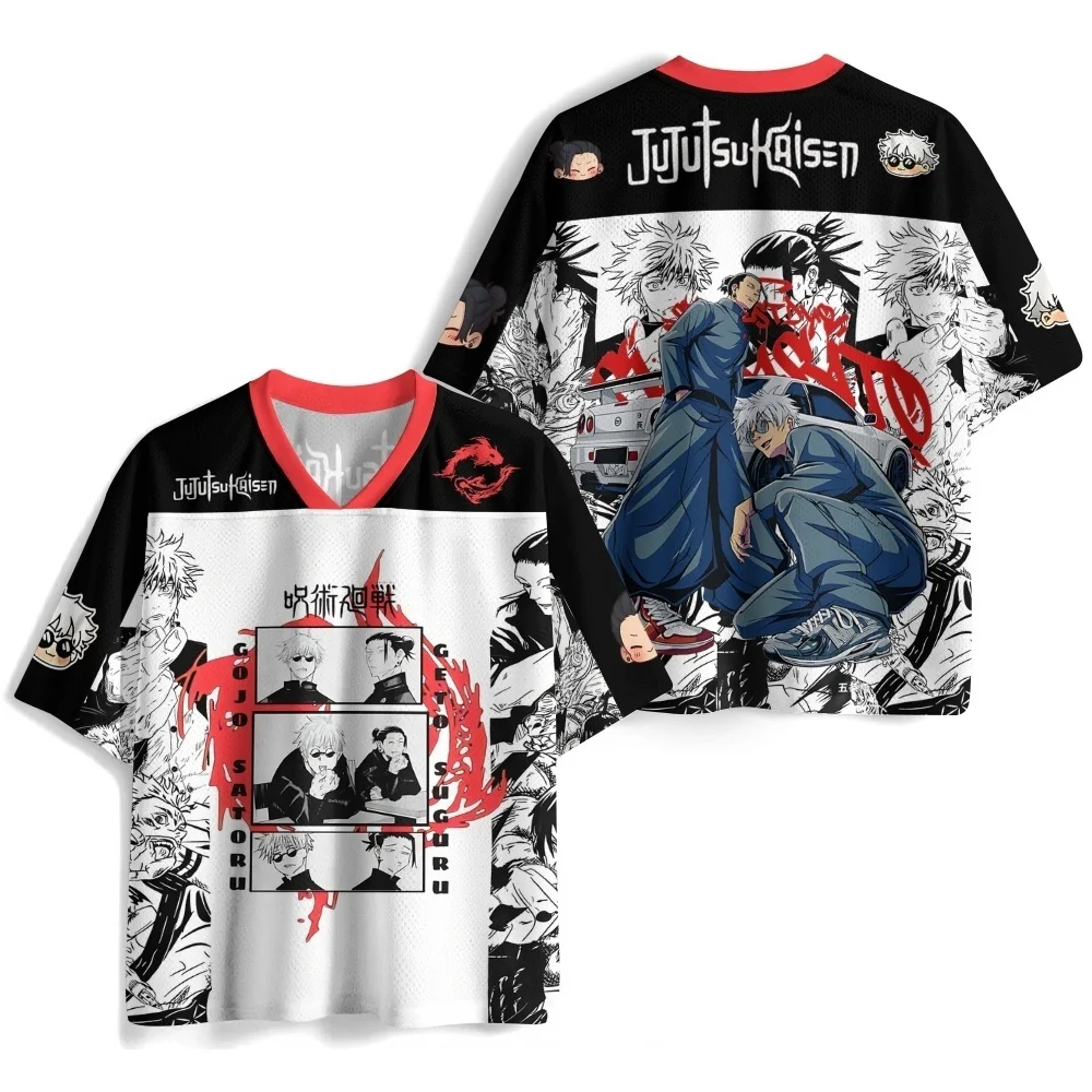 Summer and Autumn 2026 Su Nuo Spell Battle Family Photo Male and Female Fans Role Playing Harajuku T-shirt Parent Child Costume