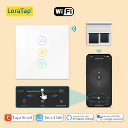 LoraTap 4th Generation WiFi Roller Shutter Curtain Switch for Electric Blind Google Home Alexa Smart Life App Remote Control