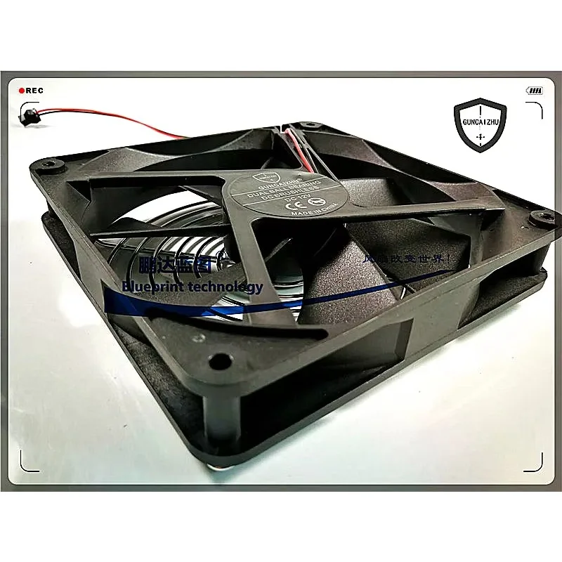 

pa 140*140*25 мм Guncaizhu 14025 14 см 12 В максимальная скорость воздушного потока корпус компьютера двойной шарикоподшипник охлаждающий вентилятор