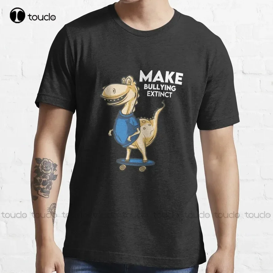 Make Bullying Extinct T-Shirt Henley Shirt Women Custom Aldult Teen Unisex Fashion Funny New Xs-5Xl Fashion Funny New