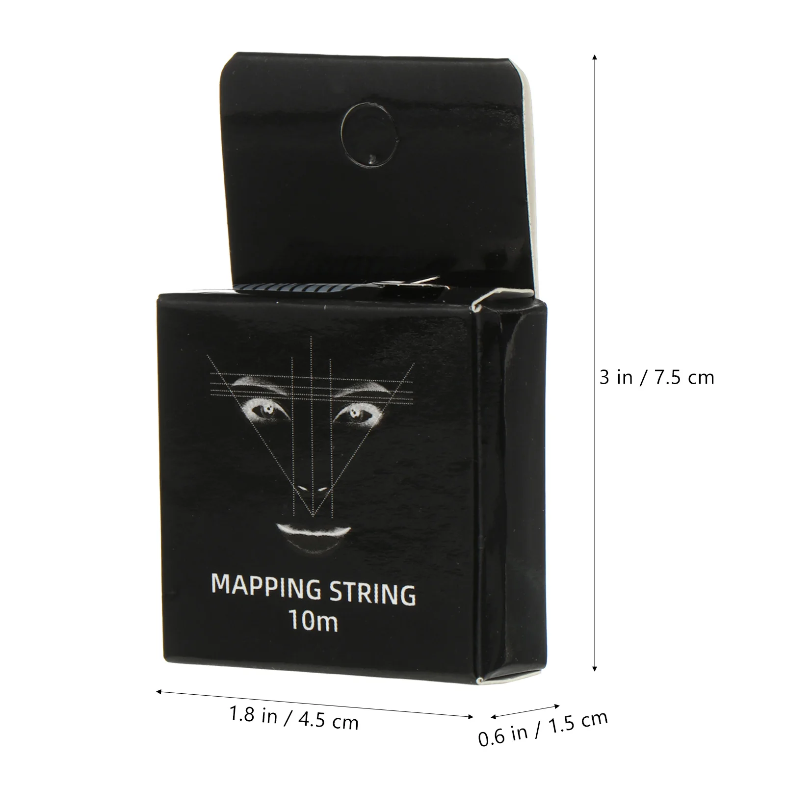 

Brow Mapping String Tattoo Thread Ruler Eyebrow Measuring Tool Microblading String for Symmetrical Design