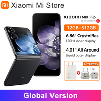 Global Version Xiaomi MIX Flip Foldable Snapdragon 8 Gen 3 67 W Hyper Charger 12GB 512GB Leica 50MP Camera 6.86\