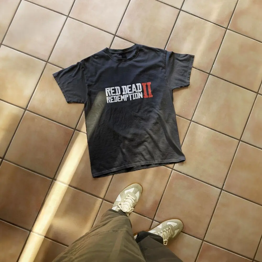 Red Dead Redemption 2 tshirt, 2000s era gaming, Vintage Gaming Shirt Y2k