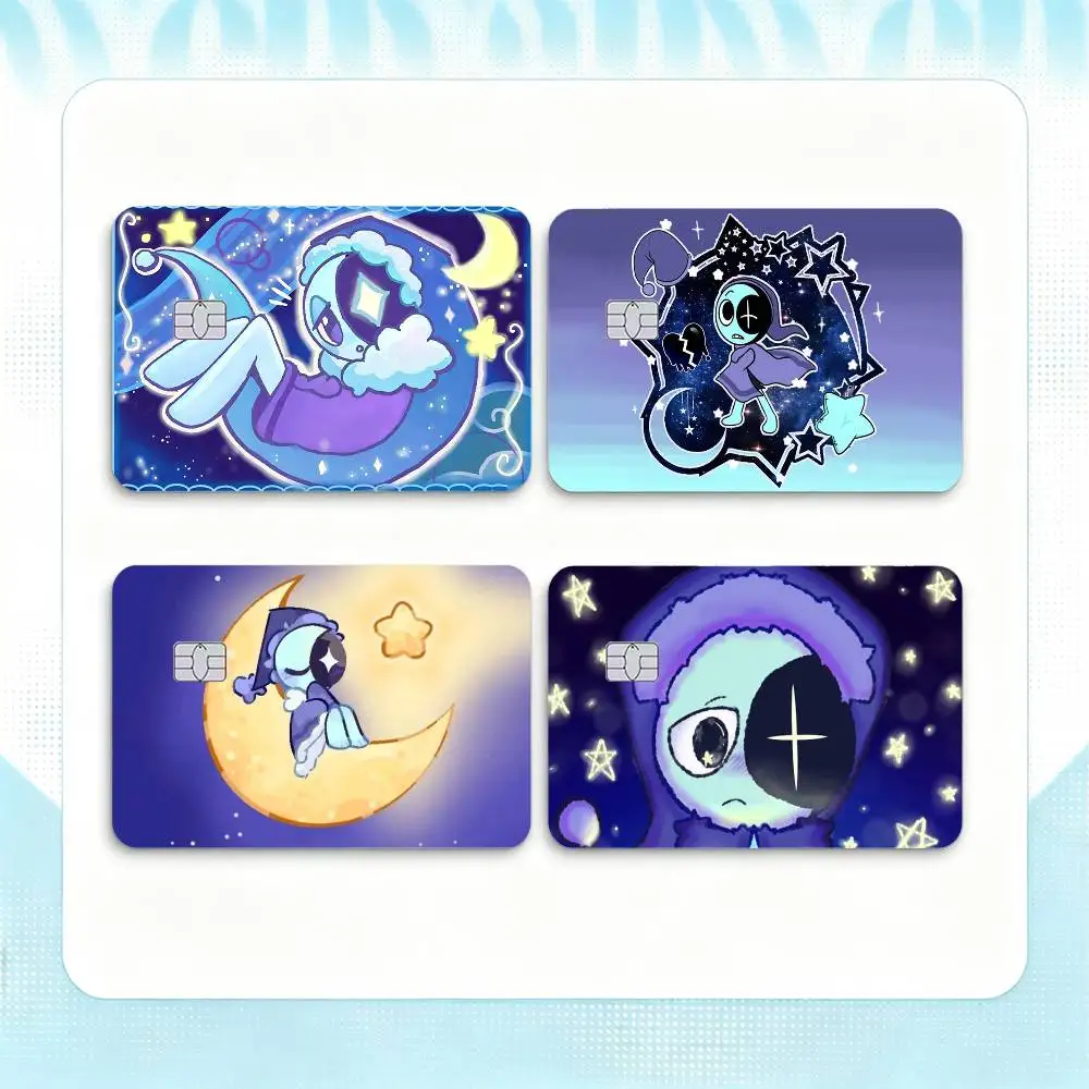 Astro D-Dandys Game World  Credit Card HD Stickers Small Chip Waterproof Sticker Game Card Decal Gift