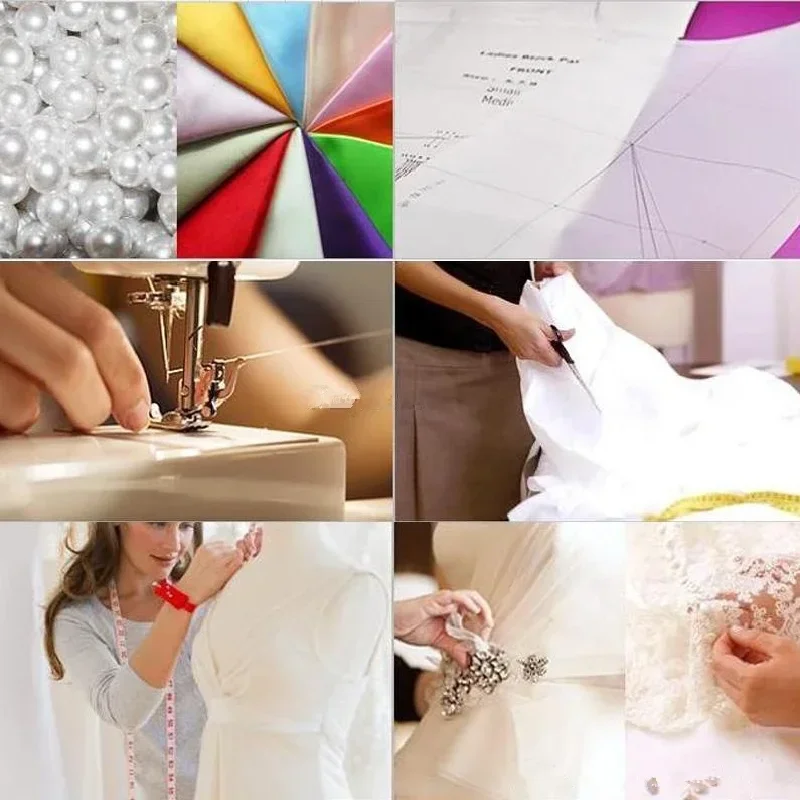 فستان فتاة الزهور الأنيق المخصص مع فيونكة من الساتان مناسب لحفلات الزفاف وحفلات أعياد ميلاد الأطفال وملابس السهرة #5