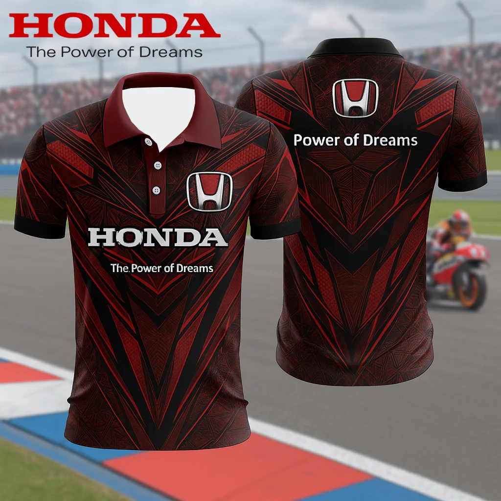 

Новая командная форма Honda, быстросохнущая футболка для езды на мотоцикле, летняя мужская и женская рубашка поло с короткими рукавами для занятий спортом на открытом воздухе