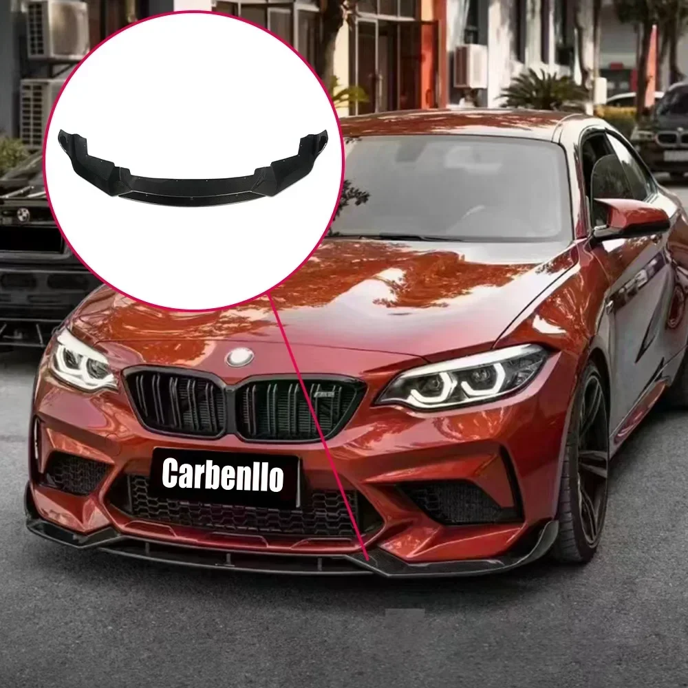 2025 Carbon Fiber Front Bumper Lip For F87 M2 Competition 2016-2021
