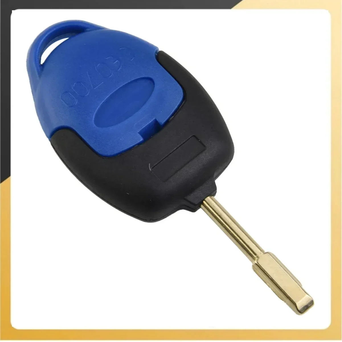 For Ford For Transit Connect Mk7 2006-2014 Key Fob Case 3 Button Remote Cover Blue Key Shell 3-Button Key Bag Key Replace Parts