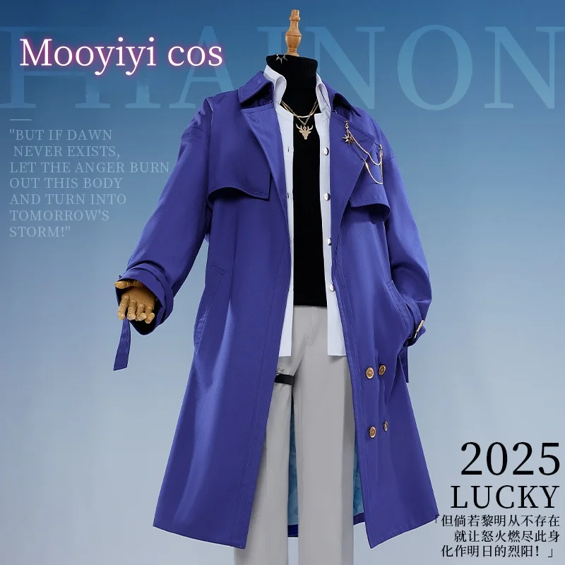 Phainon Cosplay costume Halloween Christmas Metal props S-3XL Plus Size IN STOCK Game Honkai: Star Rail Khaslana Coat sweater