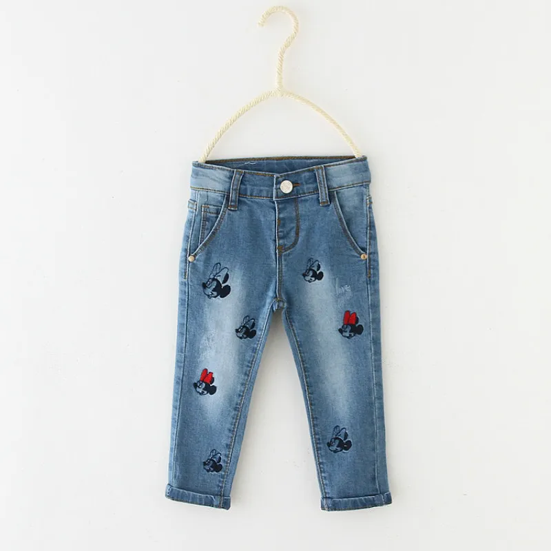 Fashion Baby Girl Pants Jeans Toddler Girls Skinny Jeans Leggings Cowboy Kids Denim Pants for Girl 6-36M Autumn Newborn Clothes