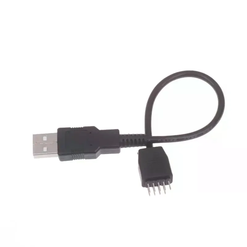 20cm 40cm 60cm USB A Male To 9 Pin Male Motherboard Cable Cord With Built-in Bluetooth PC Mainboard Internal Data Cable