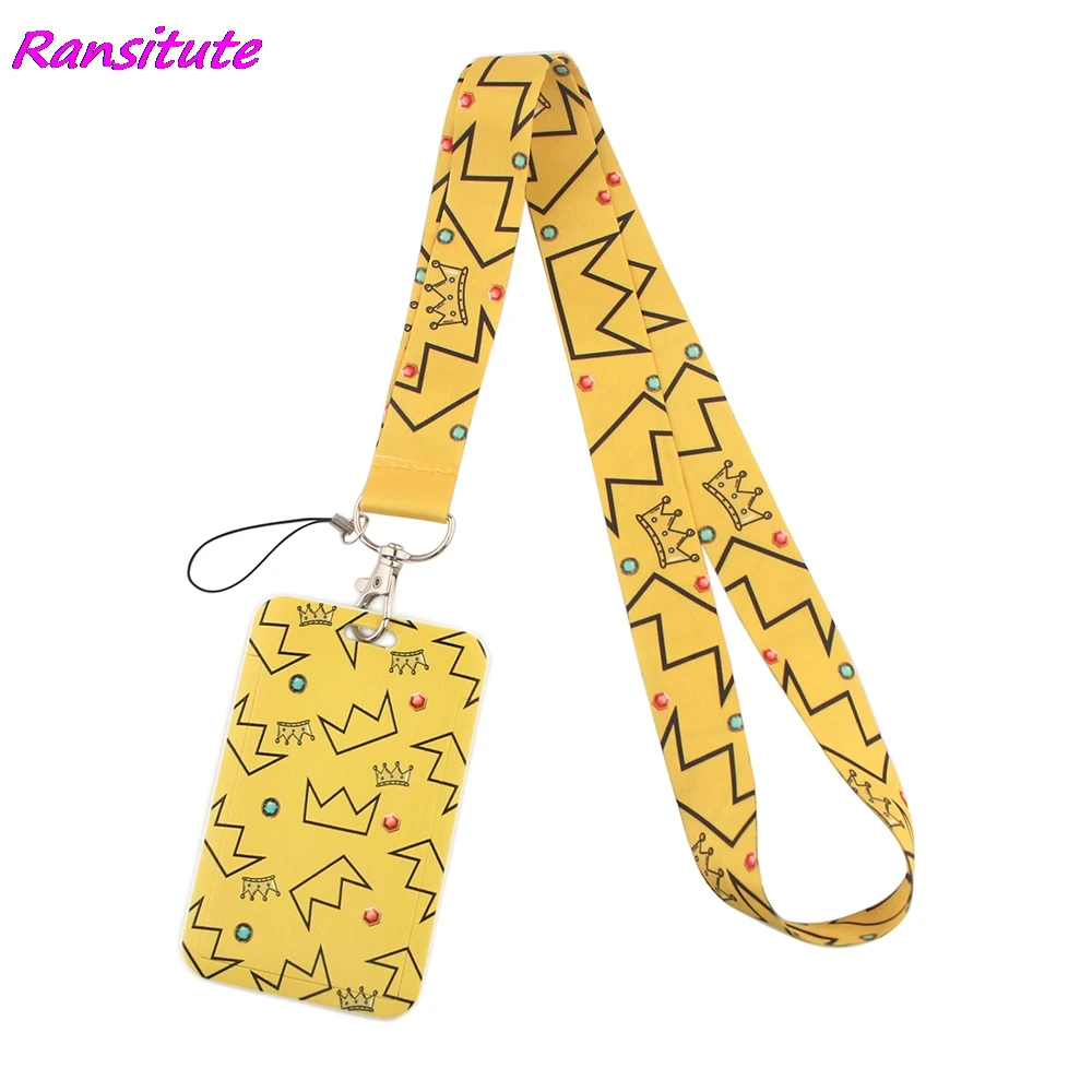 Держатель для удостоверения личности Ransitute R1556, с рисунком кошки