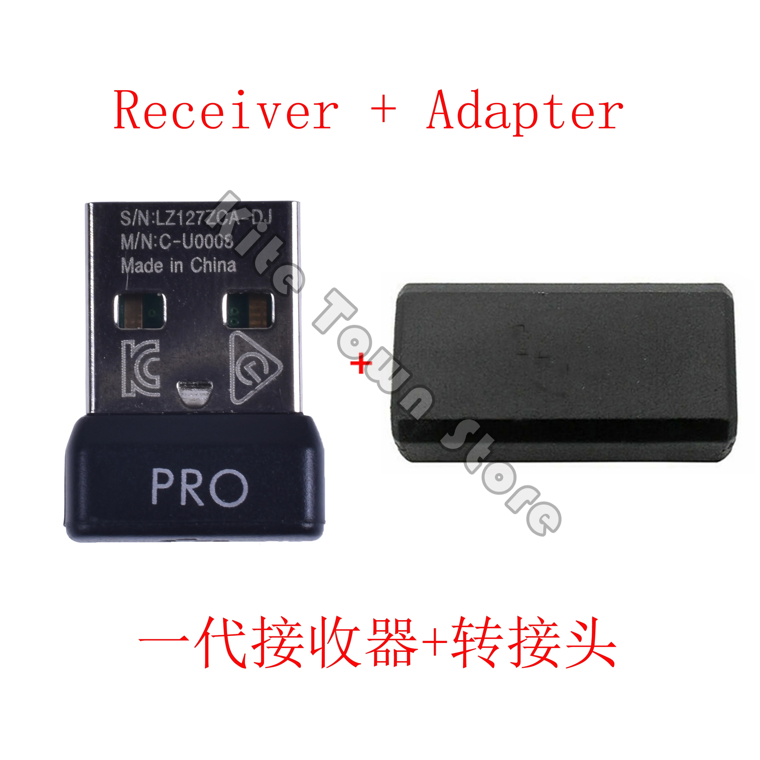 USB Dongle Mouse Receiver + Extension Port Adapter  for Logitech G502 LIGHTSPEED G900 G903 G602 G PRO Wireless Mouse