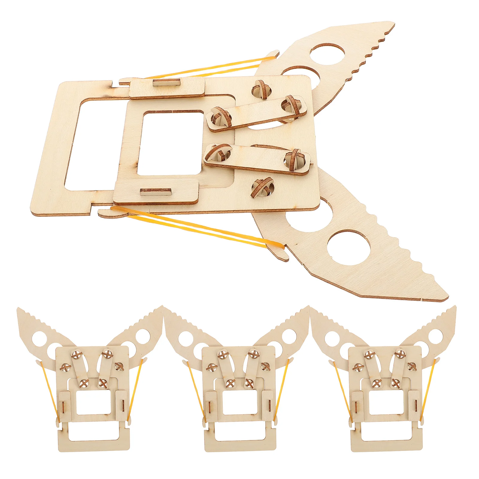 

Robotic Hand Toys Educational Science Projects Puzzle Wood Build-it-yourself Woodworking Kit