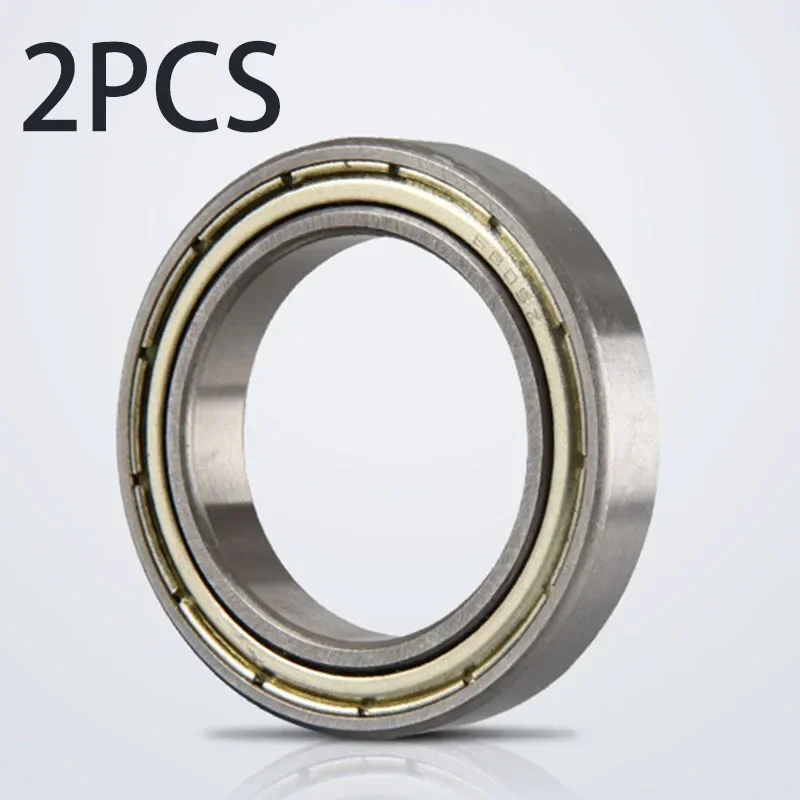 2Pcs 25*37*7MM Ball Bearing 6805ZZ Thin Wall Deep Groove Steel Bearings Outdoor Cycling Accessories Replacement Newly