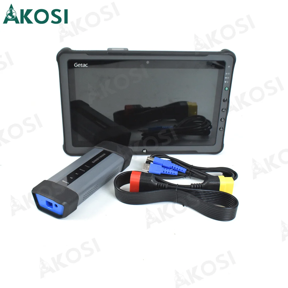 Getac F110 tablet+For HOWO A7/T7H/Sitrak software Diesel Engine Heavy Duty For SINOTRUK Cnhtc HOWO Chinese Truck Diagnostic Tool