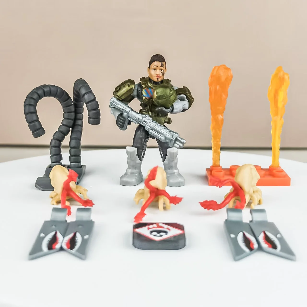 

Набор аксессуаров Construx Mega Bloks Unsc Hellbringer Kinsano Cyclops Raid