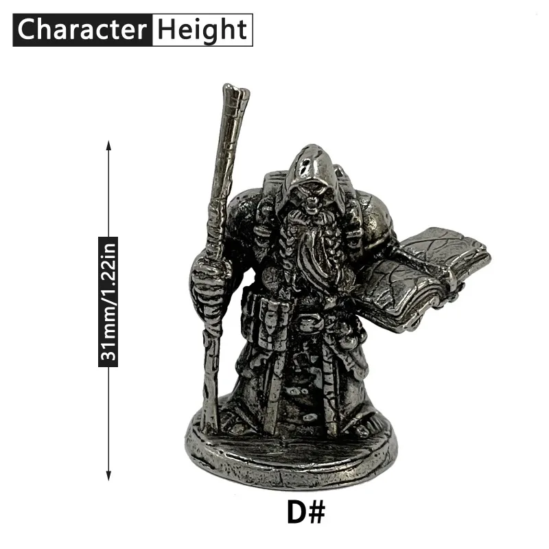 Middle Ages Legion Wraith Soldiers Models Figurines Miniatures Metal Copper Mens Gifts Desktop Ornaments Decorations Crafts