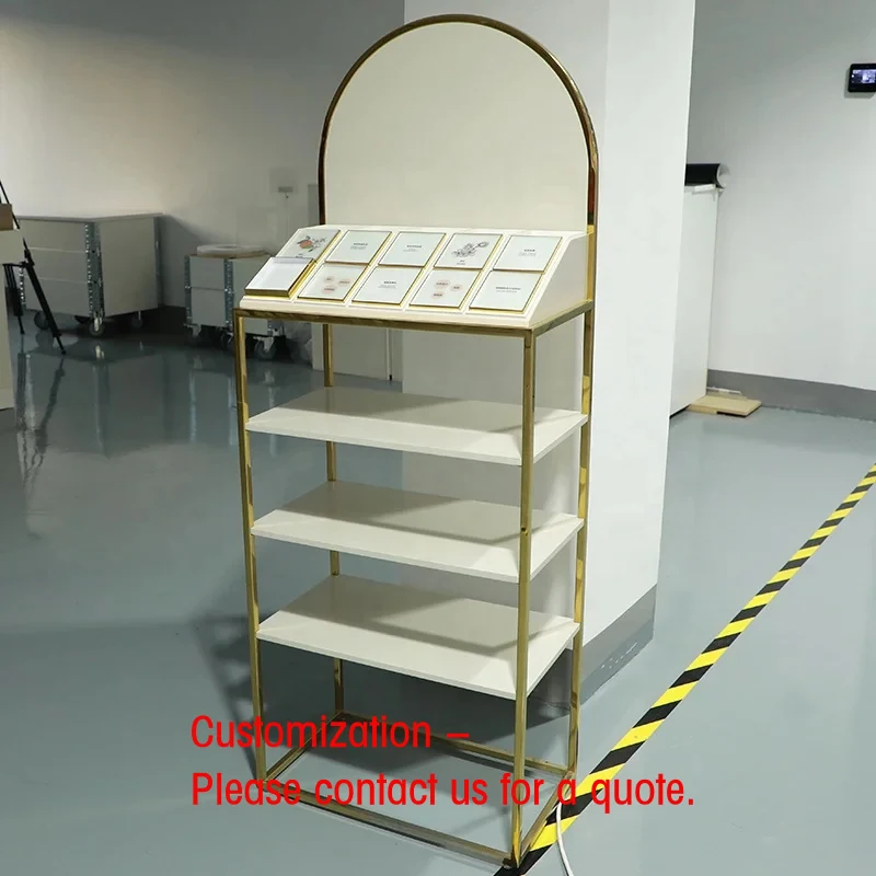 custom.Custom Acrylic Skincare Display Stands Skincare Lipstick Cosmetic Floor Display Stand Cosmetics