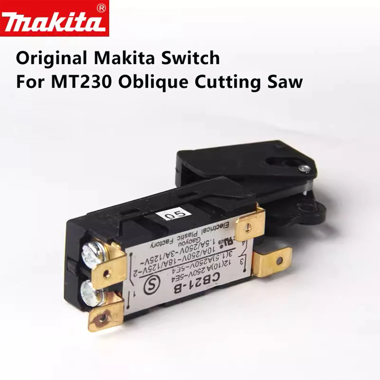 

Japan Original Makita Switch Parts Accessories CB21-B For Makita MT230 Oblique Cutting Saw Electric Power Tool