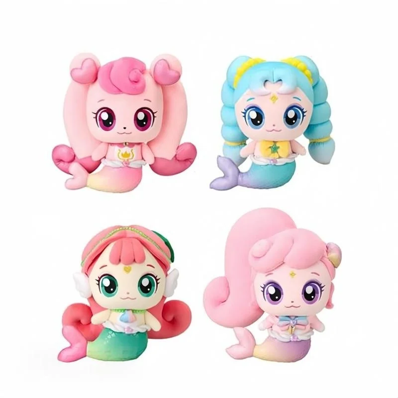 Catch Teenieping Mermaid Plush Doll Cute Anime Figure Stuffed Toy Collectible Desktop Decoration Birthday Gift For Fans