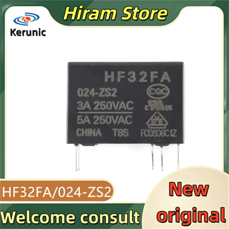 5PCS HF32FA024-ZS2 New and original HF32FA/024-ZS2 HF32FA/024 HF32FA