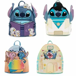 Mochila Stitch para niños Baby Yoda Lady Bags Toy Story 3 Alien Sally mochila Monsters Inc Boo Mini mochila bolso para niñas