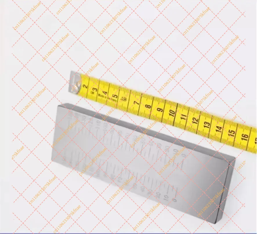Single Groove Fineness Gauge Grindometer 0-25/0-50/0-100/0-150μm Paint Ink Particle Fineness Test Meter
