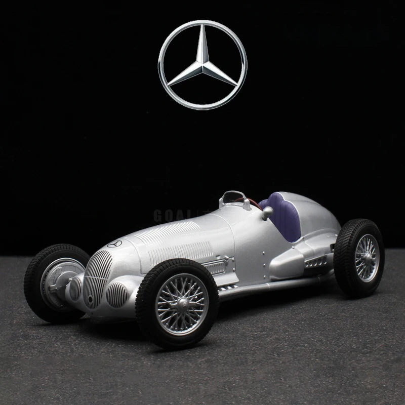 

WELLY 1:24 Mercedes-Benz W125 1937 Alloy Car Model Diecasts & Toy Vehicles Collect Car Toy Boy Birthday gifts