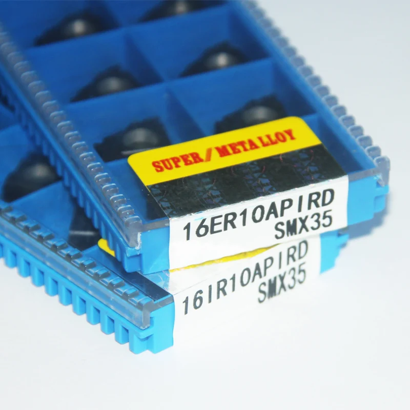 Imagem -02 - Ferramentas de Rosca Redonda para Indústria de Petróleo e Gás Inserções de Torneamento Sandhog 16er 16ir 10api 8api rd Smx30 Sma35 10 Pcs
