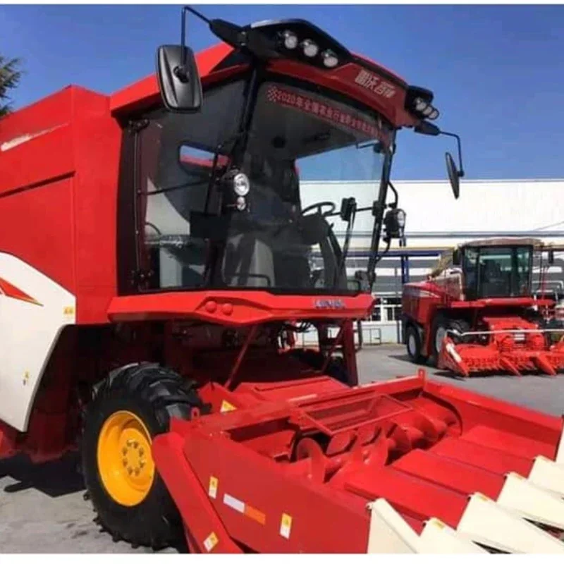 Single row 3 in 1 corn harvester