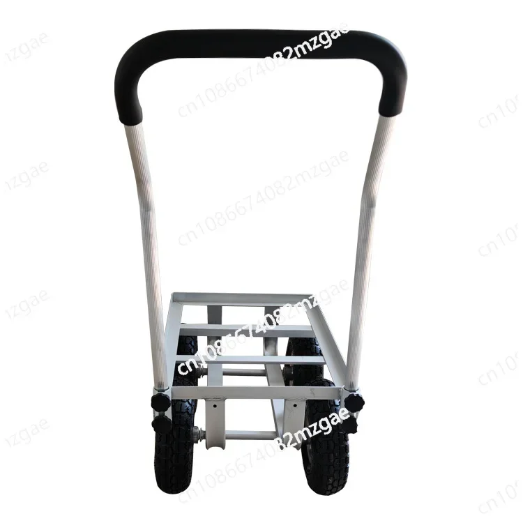 Multifunction Storage Trolley Cage Trolley Foldable Push Cart Bicycle Cargo Trailer Luggage Cart Hand Truck