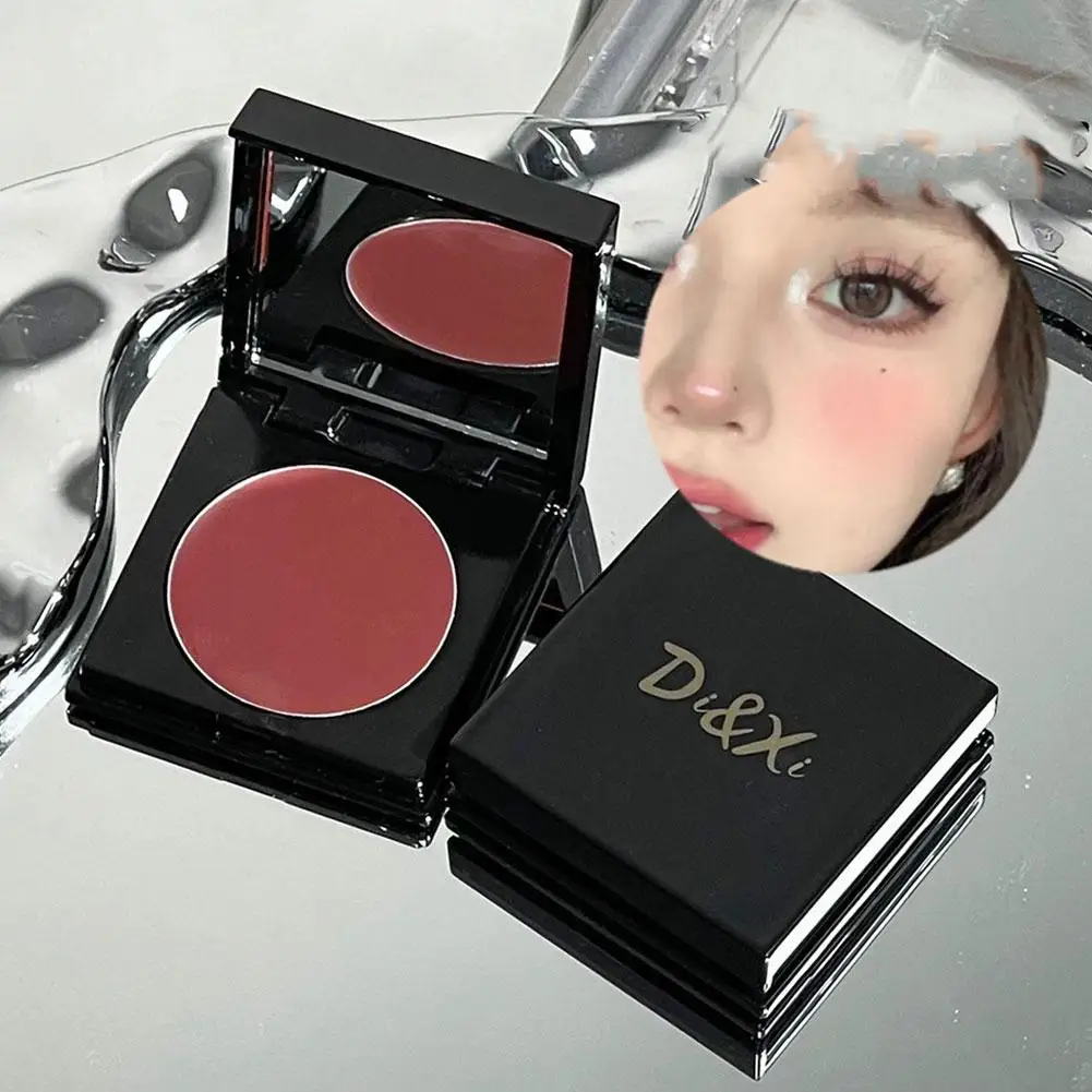 Girl Blush Monochrome Powder Blusher Cream Makeup Blush Cheek Cream Rouge Cheek Palette Blush Makeup Contour Blusher Cosmet F1n1