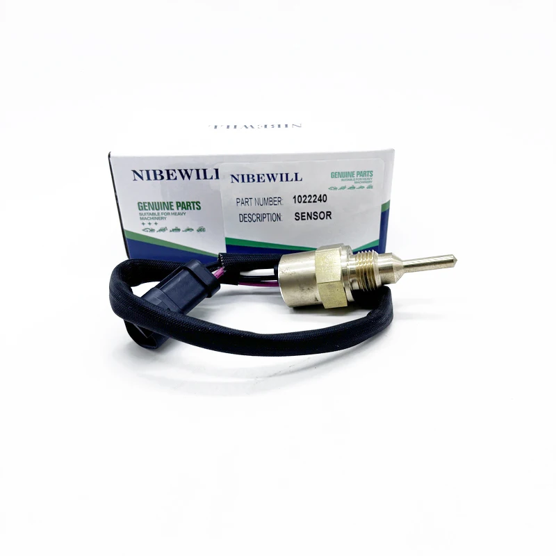 Coolant Temperature Sensor 1022240 For Caterpillar 3126 C7 C9 C10 C12 Engine Excavator Replacement Part
