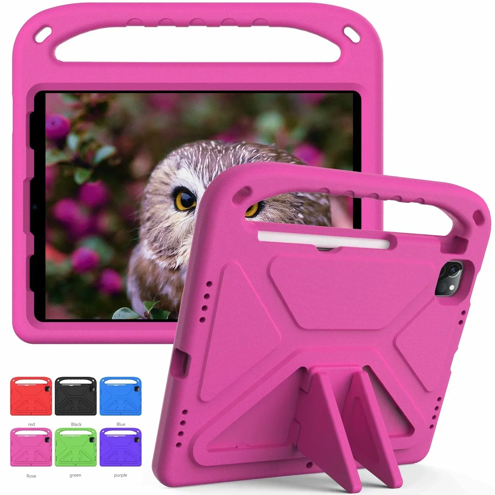 EVA Kids Safe Case For IPad Pro Air 11 2024 10th 2022 10.9 10.2 9th 8th 7th Cover Air 6 4 5 Pro 10.5 11 2020 2021 mini 6 5 4 3 2