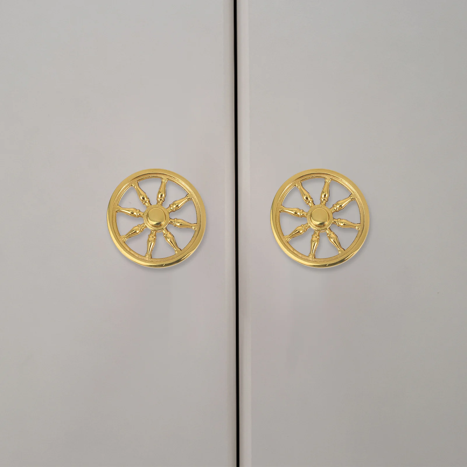 

Cabinet Knob Brass Durable Modern Creative Shape Drawer Wardrobe Pull Decorative Furniture Handle Dresser Knobs