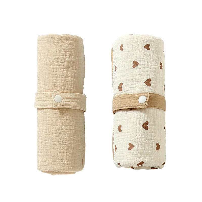 الوليد القطن الخالص الشاش البول وسادة تنفس مقاوم للماء ماصة آلة غسل اليد مزدوجة الوجهين البول وسادة أدوات محمولة #2