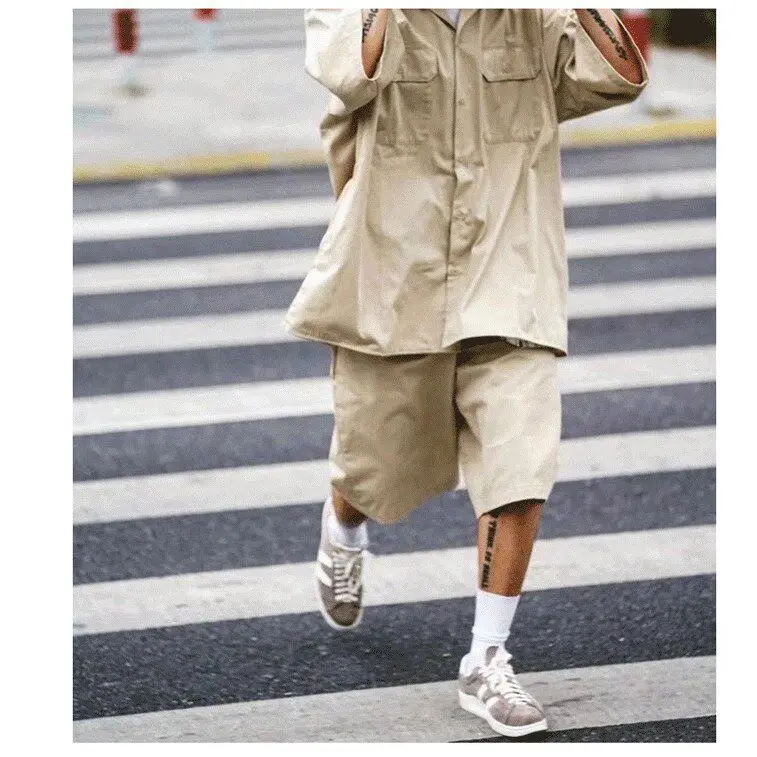 

Японские свободные повседневные шорты BEAMS, штаны до колен.