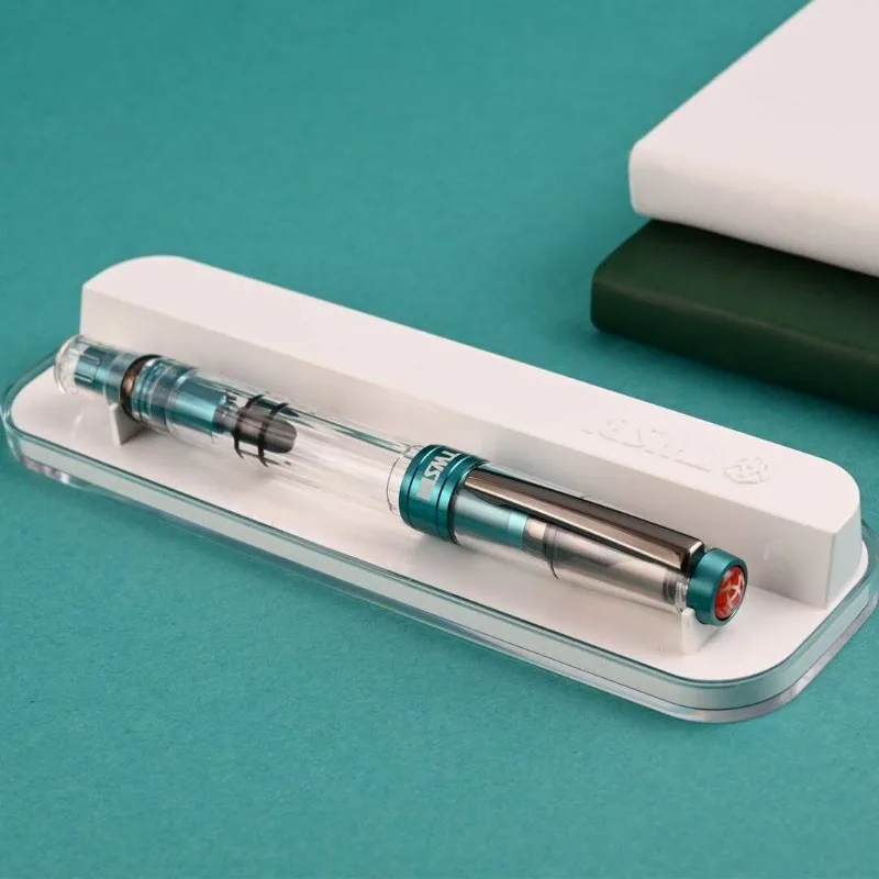 

Японская перьевая ручка TWSBI Diamond580, Diamond 580AL MiniAL, прозрачная демонстрационная поршневая ручка, канцелярские товары, школьная каллиграфическая ручка, подарок