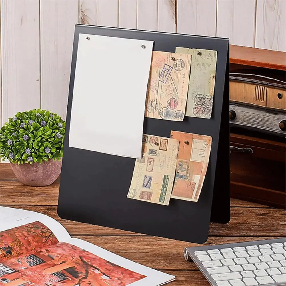 マグネット用金属掲示板 多用途磁気掲示板 ホームオフィス装飾用 卓上用教室ディスプレイ