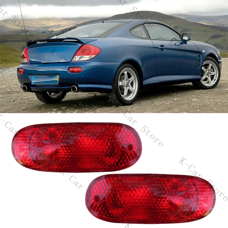 

Для Hyundai Coupe 2002 2003 2004, задний бампер, стоп-сигнал, отражатель, лампа, задний противотуманный фонарь, автомобильные аксессуары без лампочек