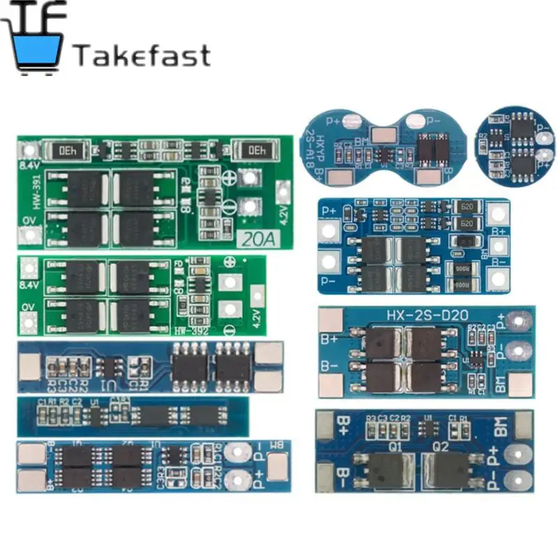 2S 3A 4A 5A 8A 10A 13A 20A 7.4V 8.4V Li-ion 18650 Lithium battery protection board / BMS board Standard / Balance